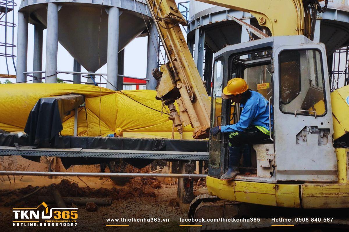 Thi công cọc khoan nhồi cho công trình xây dựng